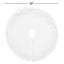 Cream felted Wool Tabletop Christmas Tree skirt- 26"- Hand felted Wool