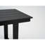 Ensemble de salle à manger 5 pièces en PEHD avec trou pour parasol et 4 chaises avec accoudoirs, durable et résistant aux intempéries pour la cour, la pelouse, la terrasse ou la piscine
