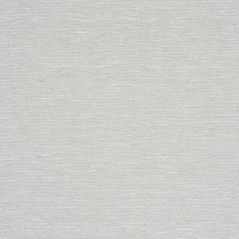 Schumacher x Patterson Flynn Linen Plissé Wallpaper, Gray