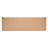 Practical And Stylish Wood Bedroom Bench With Woven Pu Leather Seat, Complementary - 53.53 In Depth, 16.77 Width, 17.81 Height Seat For Use 18.7 Lb Weight