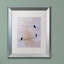 «Bird on Wire White» par Waldos, impression sur toile encadrée-19530631-69121926-19530630