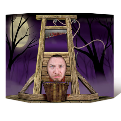 Halloween Guillotine Photo Prop