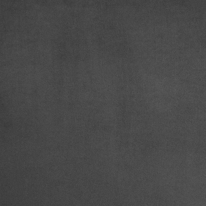Ensemble de 2 chaises d'appoint en velours gris et finition chromée Zlatan
