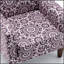 Fauteuil à motifs en mélange de polyester, structure en bois de bouleau massif avec pieds fuselés, fauteuil d'appoint rembourré en mousse pour le salon et le bureau
