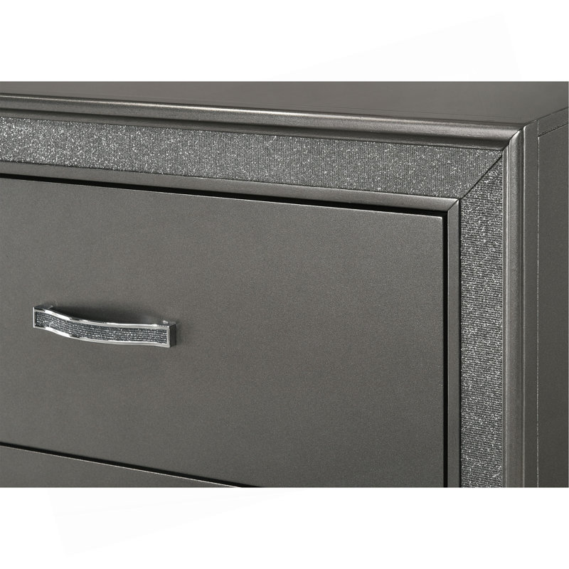 Commode de chevet contemporaine 1Pc