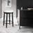 26" Counter Height, 360° Swivel Wooden Barstool-1317238892