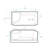 Aquatique 60" x 32" Single Threshold Shower Base With Right Hand Drain and Integral Left Hand Seat in Gray-50776662-50776664