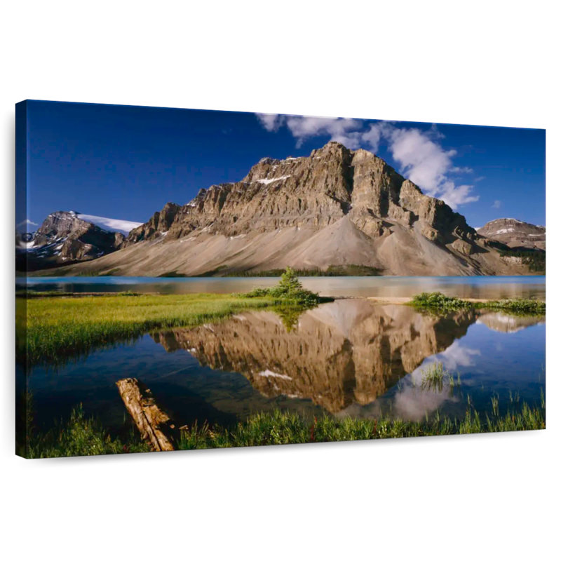 Rockies Lake Reflection, H 8 po x l 12 po