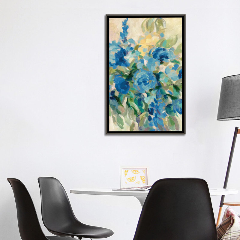 «Flower Market III» par Silvia Vassileva - reproduction d'art, H 40 po x l 26 po x P 1,5 po, Aucun mat