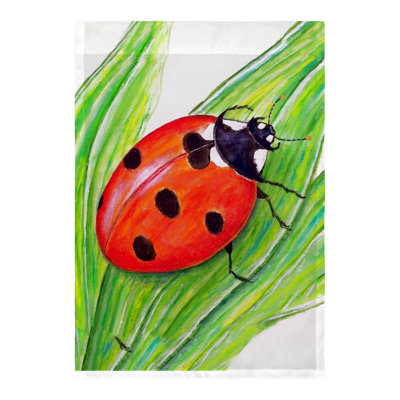 Ladybug Double Sided Polyester Animal Garden Flag