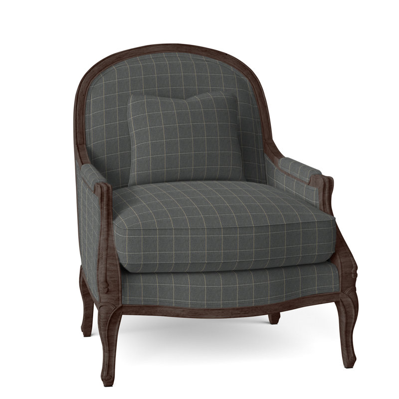 Adair Armchair, Tobacco, Perigold Youngman Zinc