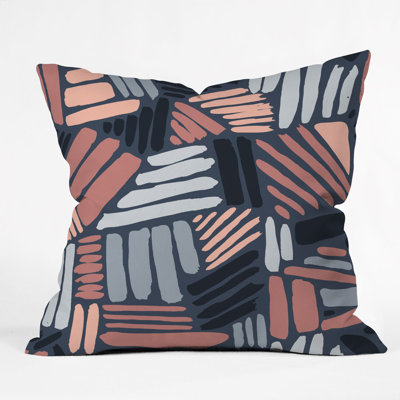 Mareike Boehmer Dots and Lines Throw Pillow