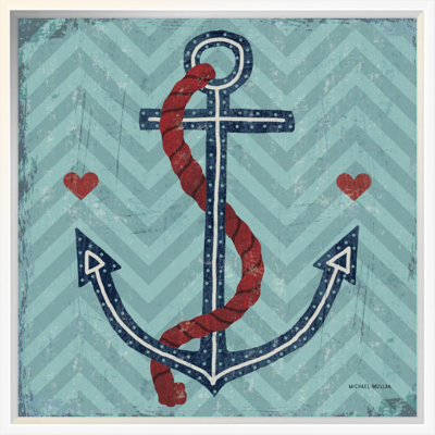 " Nautical Love Anchor " by Michael Mullan
