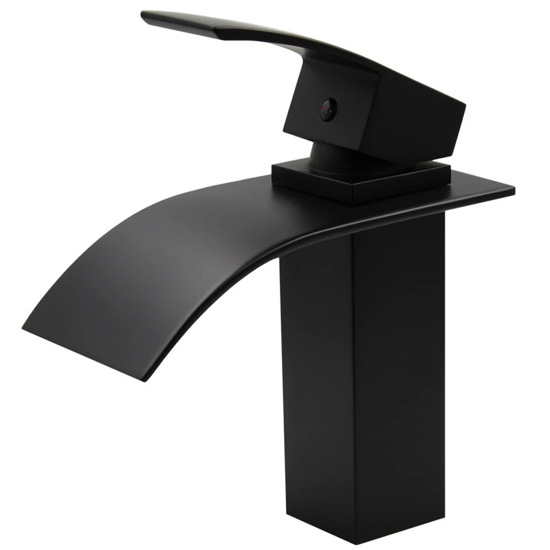 Remi Single-handle Bathroom Faucet, Matte Black