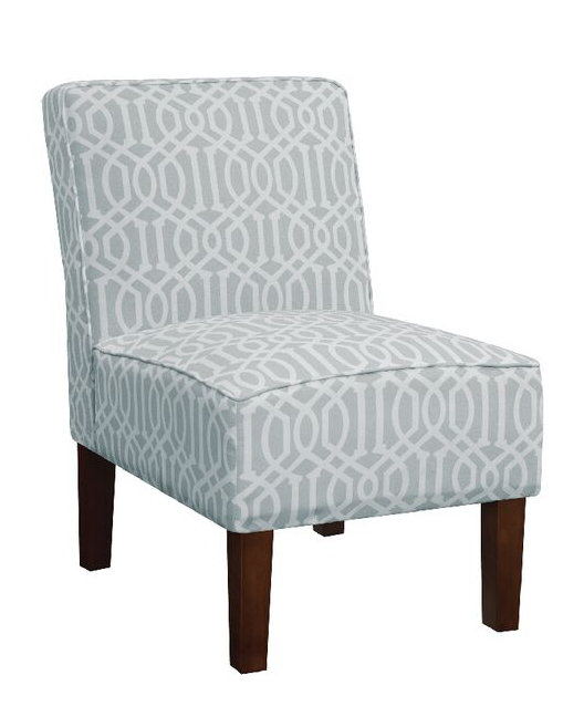 Upholstered Slipper Chair