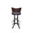 Cuba Swivel Counter Stool with Metal Frame