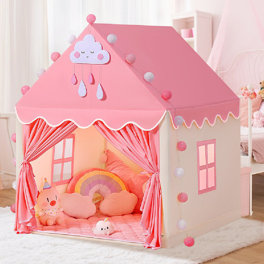 Wilwolfer 30'' W x 44'' D Indoor Play Tent wilwolfer