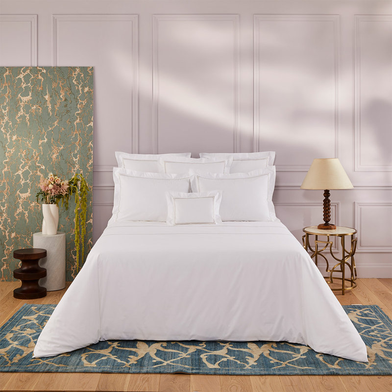 Duo Flat Sheet, Twin Flat Sheet, White