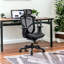 Fauteuil de direction noir pivotant réglable-1443078445