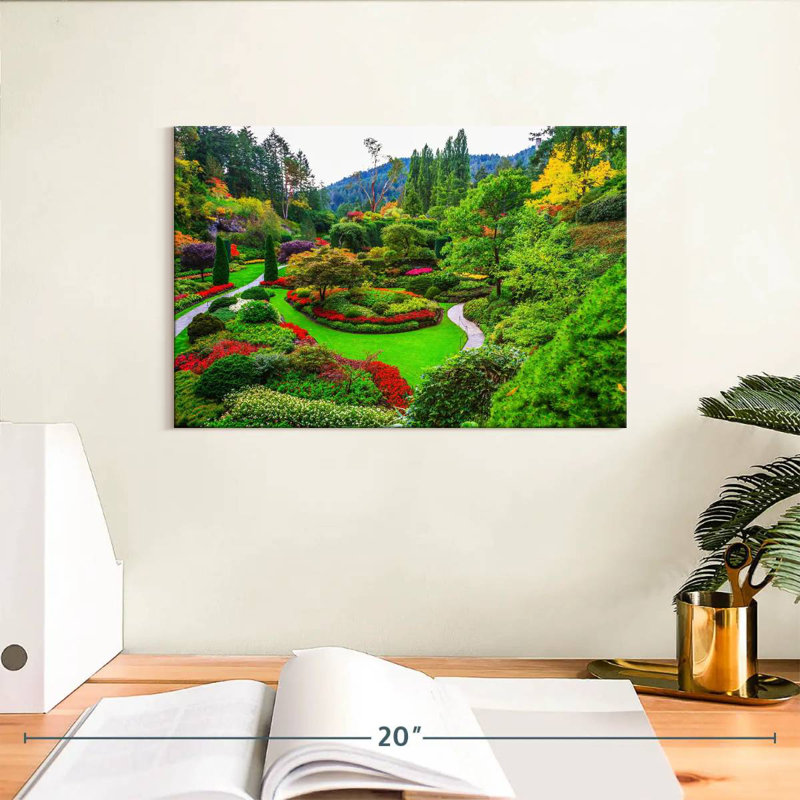 Parc Sirci Butchart Garden, H 8 po x l 12 po