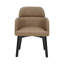 FAUTEUIL 24,4 po, LATTE ET NOIR