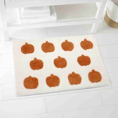  Allover Pumpkins Halloween Rug