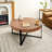 Modern Retro Splicing Round Coffee Table, Cocktail Table-494525925-494525922