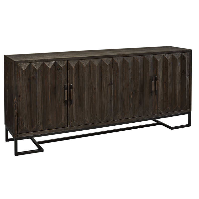 84'' Solid Wood Sideboard
