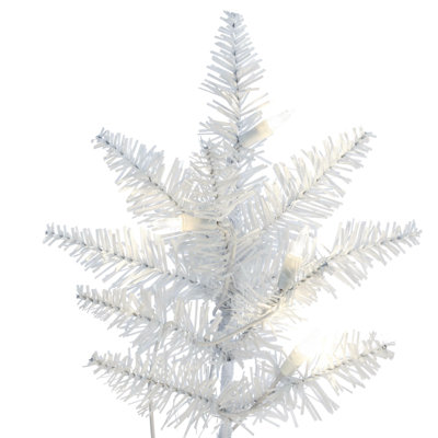 White Fir 3' Lighted Fir Christmas Tree
