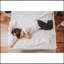Matelas en mousse viscoélastique gélifiée blanc / gris foncé-214759192-214759405