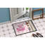 La danse élève les poils de 27 po x 18 po tapis de porte extérieur antidérapant-32010645-117025004