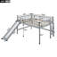 Lit mezzanine bas avec échelle et toboggan-332915142-332915144