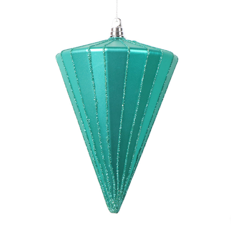 Ornement Frankin Cone, Bleu sarcelle