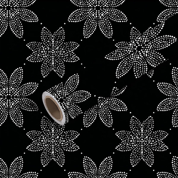 Latitude Run® Peel and Stick Wallpaper Abstract Swirling Accents ...