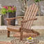 Chaises Adirondack en bois avec pieds robustes