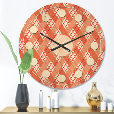 Solid Wood Wall Clock