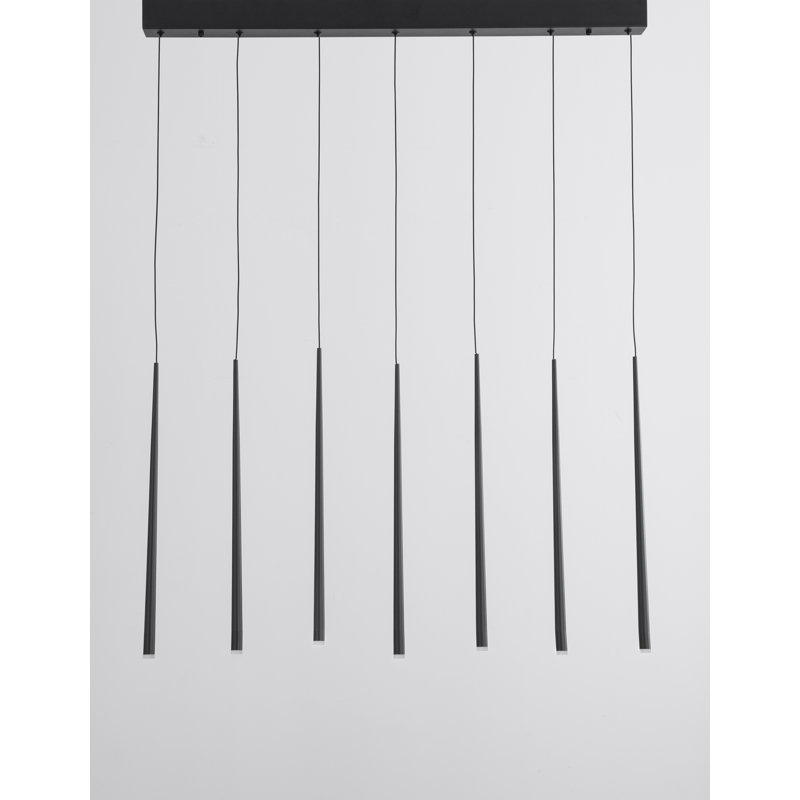 7 - Light Black LED Kitchen Island Pendant