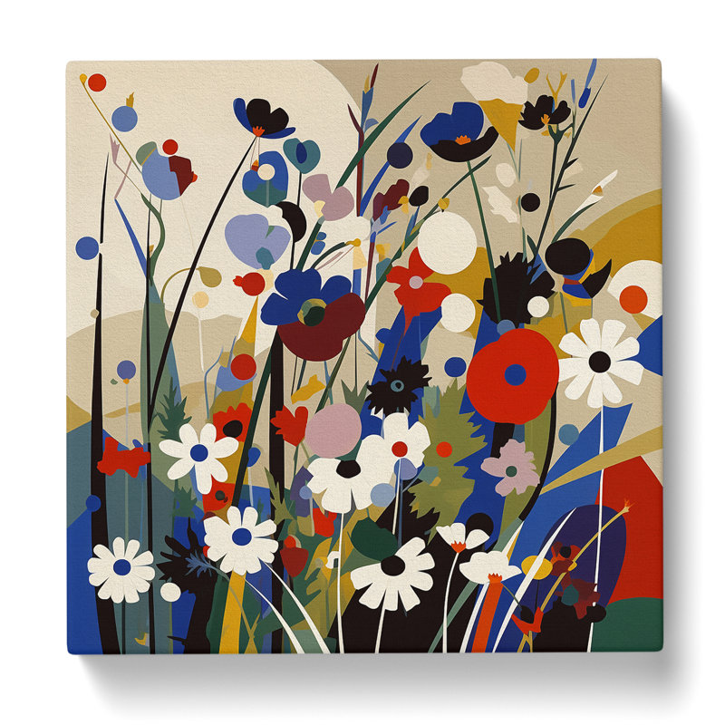 Modern Wall Art - Wrapped Canvas - Framed Print