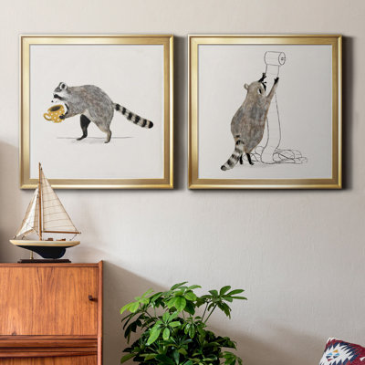 " Rascally Raccoon III " 2 - Pieces