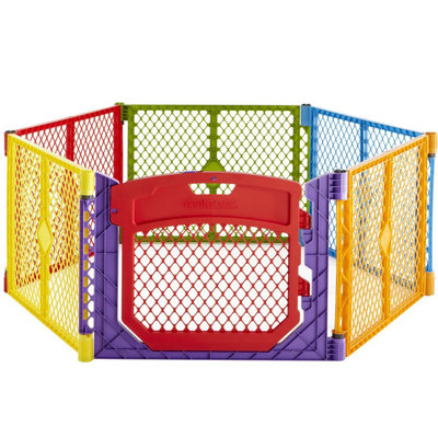 Superyard 26'' H Panel Plastic Exercise Pen With Door