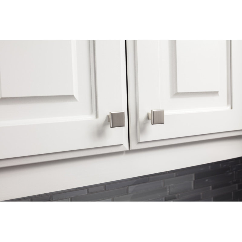 Square Knob Multipack, Satin Nickel