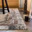 Rectangular Abstract Grey Area Rug-69523772