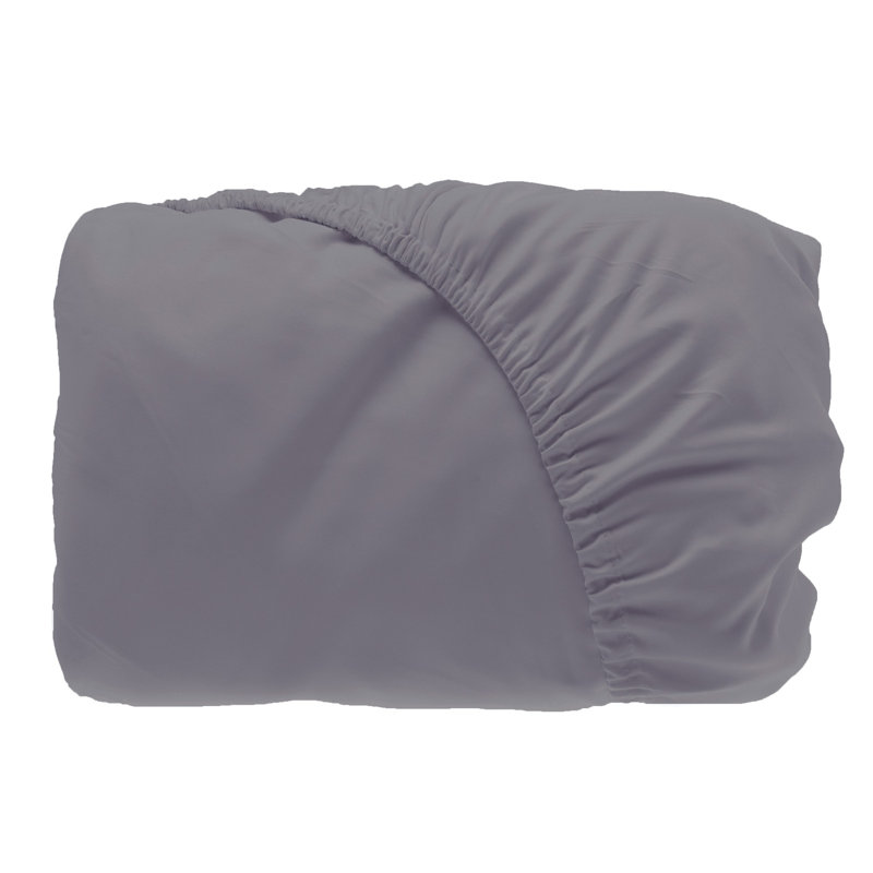 BedVoyage Fitted Sheet - 100% Viscose from Bamboo - Cooling & Lightweight, Queen Fitted Sheet, Platinum