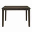 Table de hauteur comptoir classique avec mobilier de salle à manger carré en bois amovible