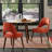 Nola Upholstered Dining Side Chairs with Cutout Back Design-1963742537