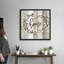 Reproduction d’art textuel sur toile, "maison en coton" par Marla Rae-612238822-612238824