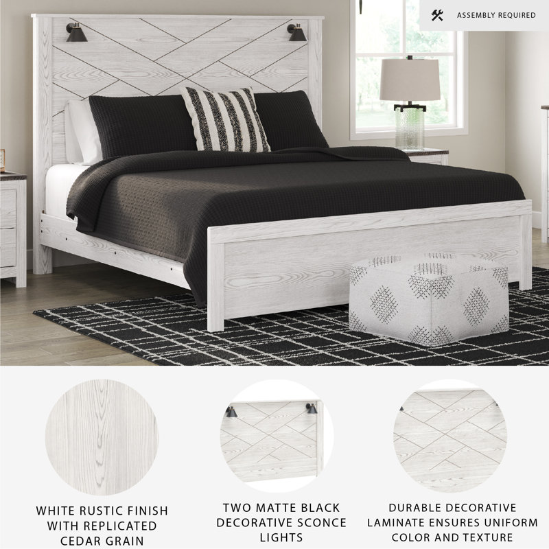 Zayla Panel Bed, King