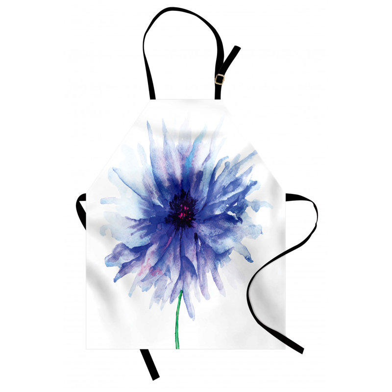 Tablier de fleur aquarelle