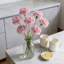 6 œillets fleurs artificielles avec tiges-388998683
