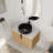 30'' Floating Single Bathroom Vanity with Ceramic Sink-89726054